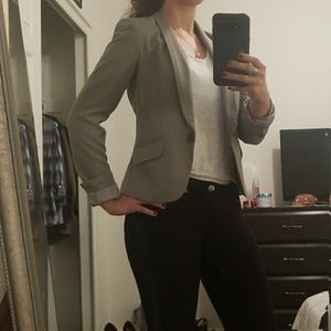 Gray Blazer